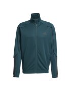 adidas Sportswear Спортен екип с контрасти Stadium Избеляло черно/Тъмнозелен