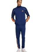 adidas Sportswear Спортен екип с контрасти Stadium Оранжев/Тъмносин