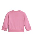 adidas Sportswear Спортен екип с контрастно лого Бял/Тъмнорозов
