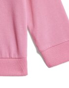 adidas Sportswear Спортен екип с контрастно лого Бял/Тъмнорозов
