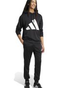 adidas Sportswear Спортен екип с лого Бял/Черен