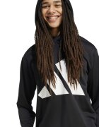adidas Sportswear Спортен екип с лого Бял/Черен