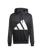 adidas Sportswear Спортен екип с лого Бял/Черен