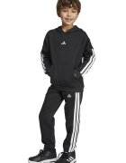 adidas Sportswear Спортен екип с лого Бял/Черен