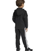 adidas Sportswear Спортен екип с лого Бял/Черен
