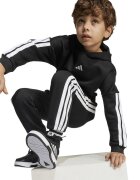 adidas Sportswear Спортен екип с лого Бял/Черен