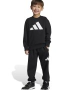 adidas Sportswear Спортен екип с лого - Бял/Черен