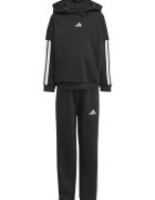 adidas Sportswear Спортен екип с лого - Бял/Черен