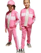 adidas Sportswear Спортен екип с лого Бял/Пастелнорозов