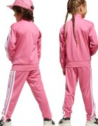 adidas Sportswear Спортен екип с лого Бял/Пастелнорозов