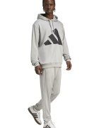 adidas Sportswear Спортен екип с лого Черен/Сив меланж