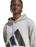 adidas Sportswear Спортен екип с лого Черен/Сив меланж