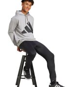 adidas Sportswear Спортен екип с лого Черен/Светло сив