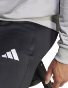 adidas Sportswear Спортен екип с лого Черен/Светло сив