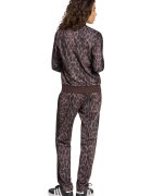 adidas Sportswear Спортен екип с лого и животинска шарка Черен/Кафяв