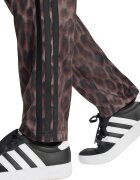 adidas Sportswear Спортен екип с лого и животинска шарка Черен/Кафяв