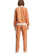 adidas Sportswear Спортен екип с лого и животинска шарка Оранжев/Бежов