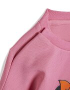 adidas Sportswear Спортен екип с паму с шарка на Minnie Mouse и лого Бял/Пастелнорозов