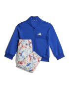 adidas Sportswear Спортен екип с памук - Бял/Кралско Синьо