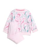 adidas Sportswear Спортен екип с памук - Бял/Тюркоаз/Розово
