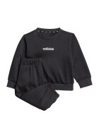 adidas Sportswear Спортен екип с памук с карго джоб Черен/Бял