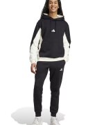 adidas Sportswear Спортен екип с памук с лого Черен/Мръснобял