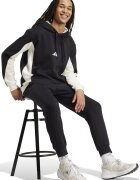 adidas Sportswear Спортен екип с памук с лого Черен/Мръснобял