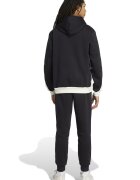 adidas Sportswear Спортен екип с памук с лого Черен/Мръснобял