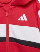 adidas Sportswear Спортен екип с памук с лого Червен/Бял/Черен