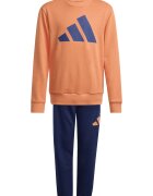adidas Sportswear Спортен екип с памук с лого Корал/Тъмносин