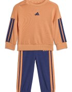 adidas Sportswear Спортен екип с памук с овално деколте Бледооранжев/Тъмносин