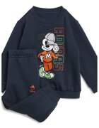 adidas Sportswear Спортен екип с принт на Mickey Mouse - Ултрамарин синьо/Мандарина/Бял