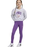 adidas Sportswear Спортен екип с принт - Светлосив меланж/Аметист