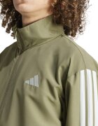 adidas Sportswear Спортен екип с цип Бял/Каки