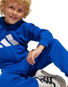 adidas Sportswear Спортен екип с цип и качулка Бял/Кралско Синьо