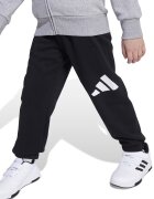 adidas Sportswear Спортен екип с цип и качулка Черен/Светлосив меланж