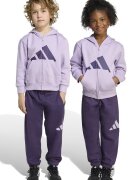 adidas Sportswear Спортен екип с цип и качулка Лилав/Аметист