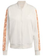 adidas Sportswear Спортен екип с цип и контрасти Оранжев/Бежов