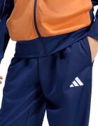 adidas Sportswear Спортен екип с цип и лого Оранжев/Тъмносин