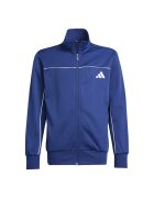 adidas Sportswear Спортен екип с цип и лого Тъмносин
