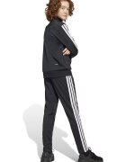 adidas Sportswear Спортен екип Tiberio с цип и лого Бял/Черен