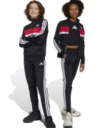 adidas Sportswear Спортен екип Tiberio с цип и лого - Бял/Черен