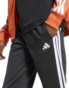 adidas Sportswear Спортен екип Tiberio с цип и лого Бял/Черен/Бледооранжев