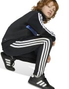 adidas Sportswear Спортен екип Tiberio с цип и лого Бял/Черен/Син