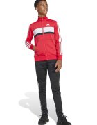 adidas Sportswear Спортен екип Tiberio с цип и лого - Черен/Корал