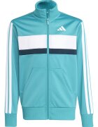 adidas Sportswear Спортен екип Tiberio с цип и лого Персийско зелено
