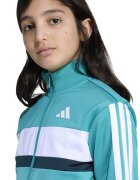 adidas Sportswear Спортен екип Tiberio с цип и лого Персийско зелено