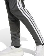 adidas Sportswear Спортен екип Tiberio с цип и лого Светло сив/Бежов/Избеляло черно
