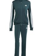 adidas Sportswear Спортен екип W ESS 3S TS с цип и лого Аква зелено