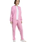 adidas Sportswear Спортен екип W ESS 3S TS с цип и лого Бледо розово
